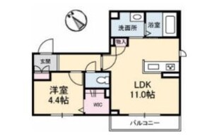 フェリークメゾンEMの物件間取画像